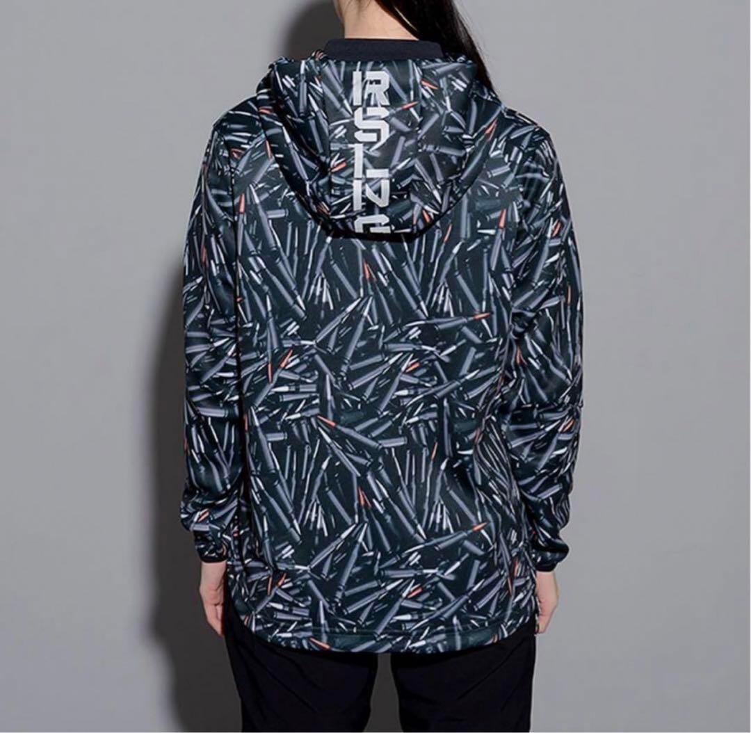 新品 ラッセルノ ゴルフ パターン ライト フーディー バレット M 4