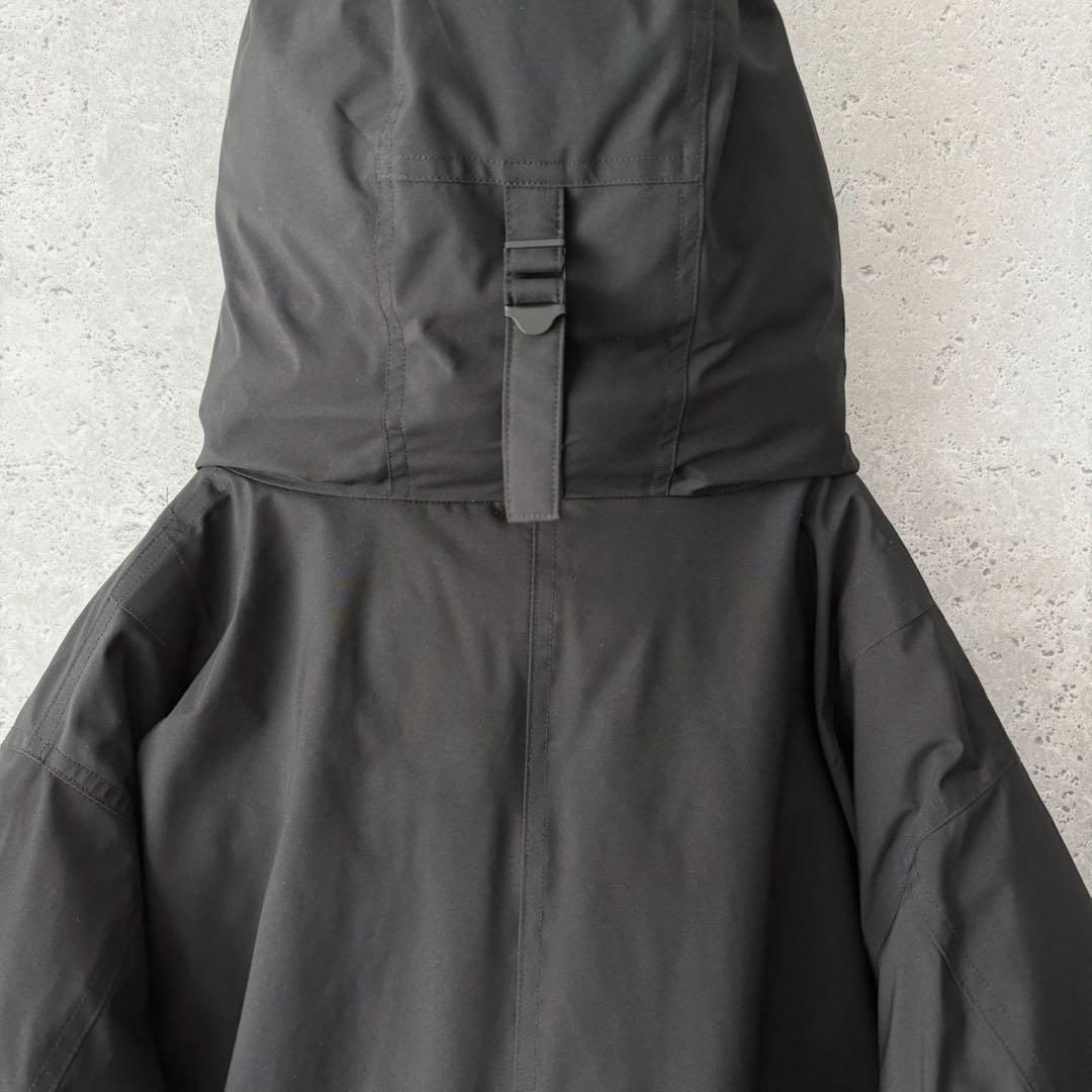 Spick&Span 撥水フーデッドダウンコート38 ブラック