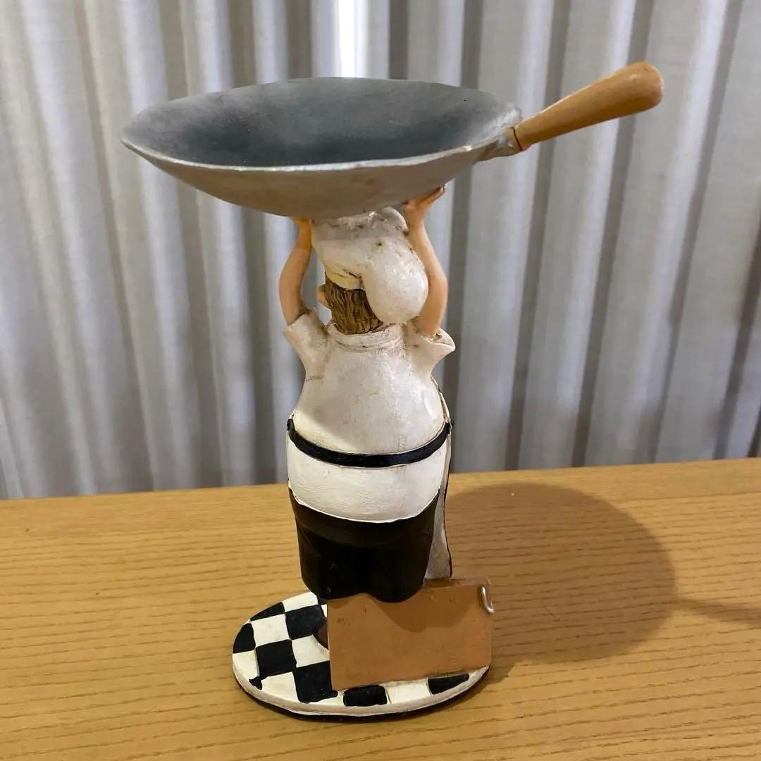 アンティーク調小物　シェフ　キッチン