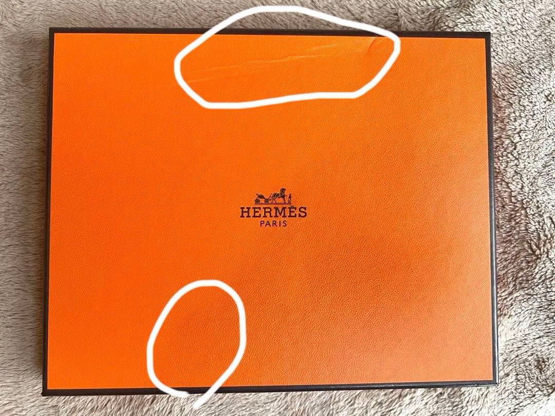 HERMÈS リズム スクエアプレート ホワイト×グリーン エルメス食器
