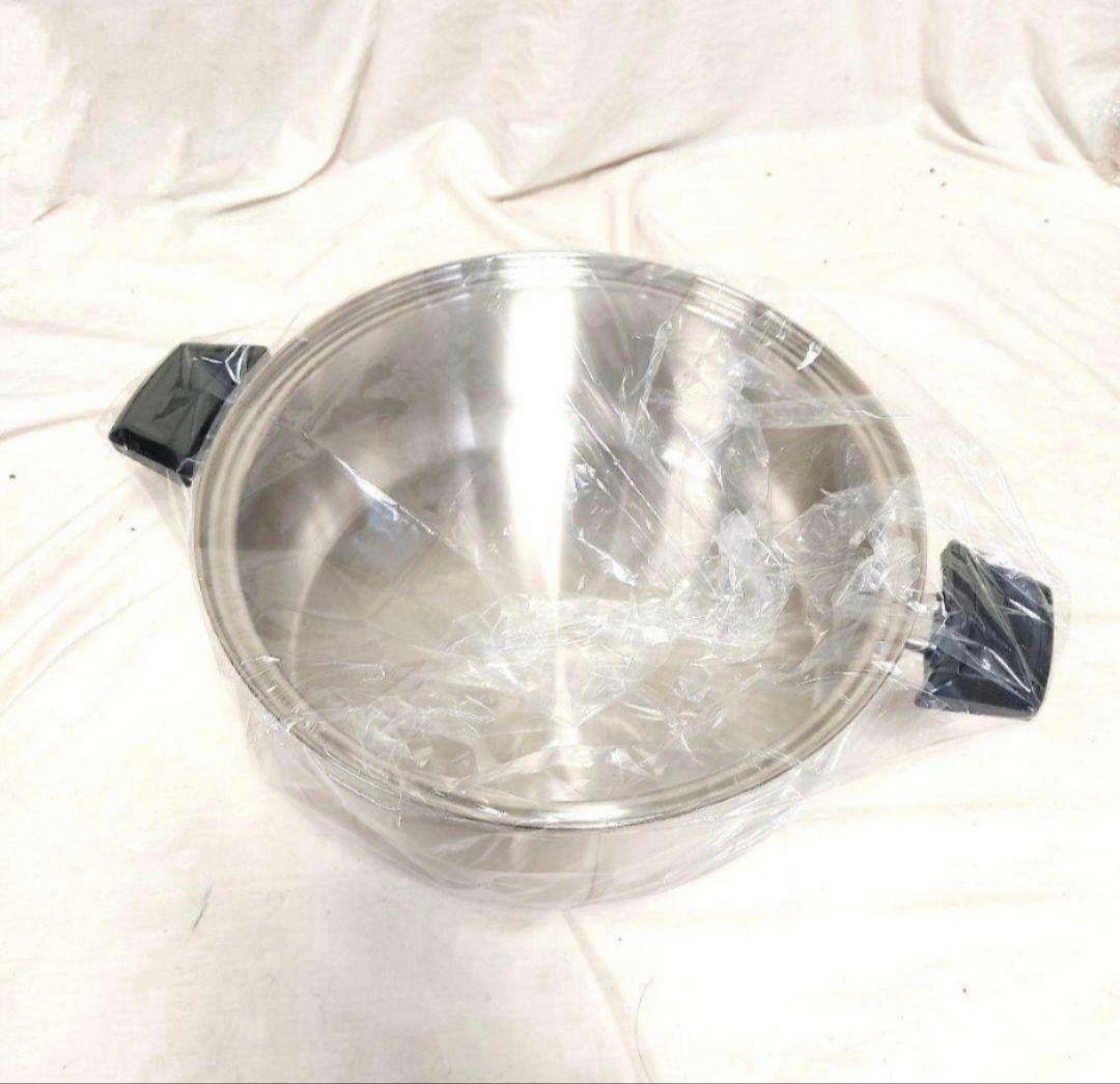 新品  Queen ロイヤルクイーンIH対応６コート 6QT 蓋付き@