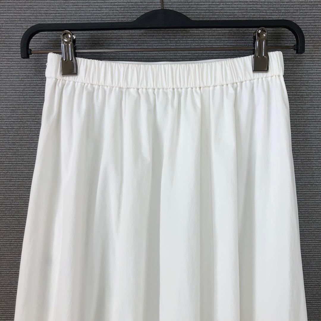 未使用品 allureville 25SS バイヤス切替スカート 1 ホワイト
