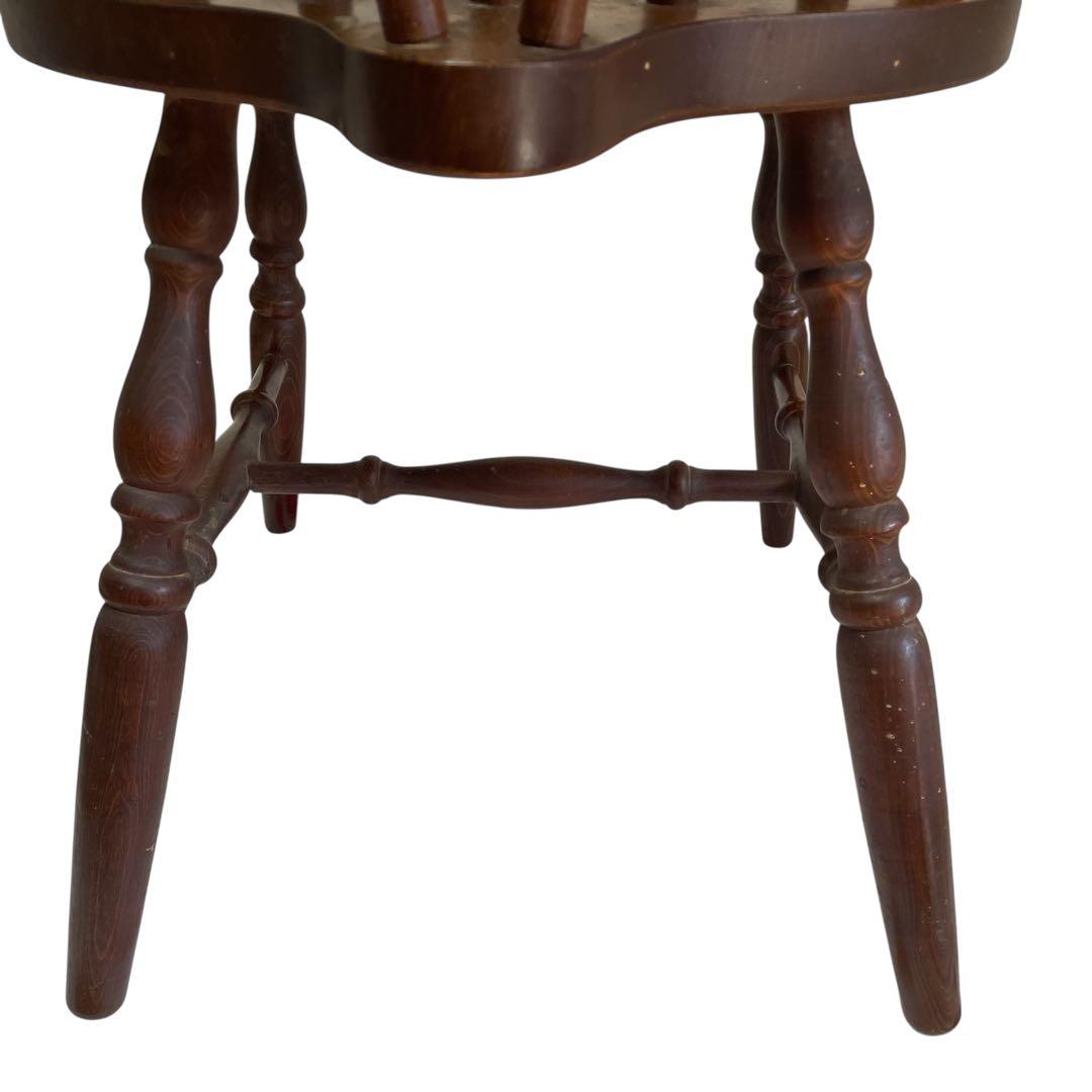 【ダイニングチェア】飛騨産業　柏木工　ウィンザーチェア　コムバック　ヴィンテージ