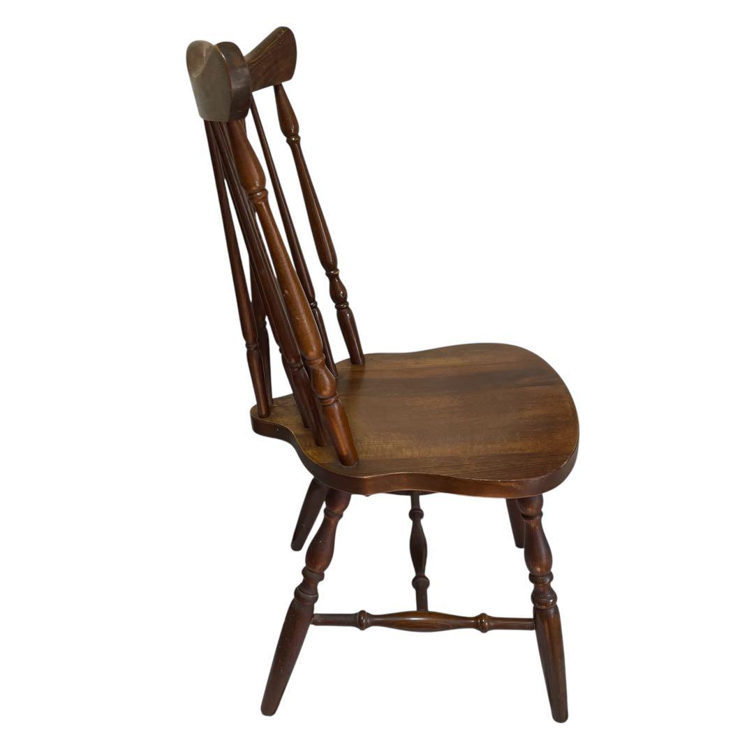 【ダイニングチェア】飛騨産業　柏木工　ウィンザーチェア　コムバック　ヴィンテージ