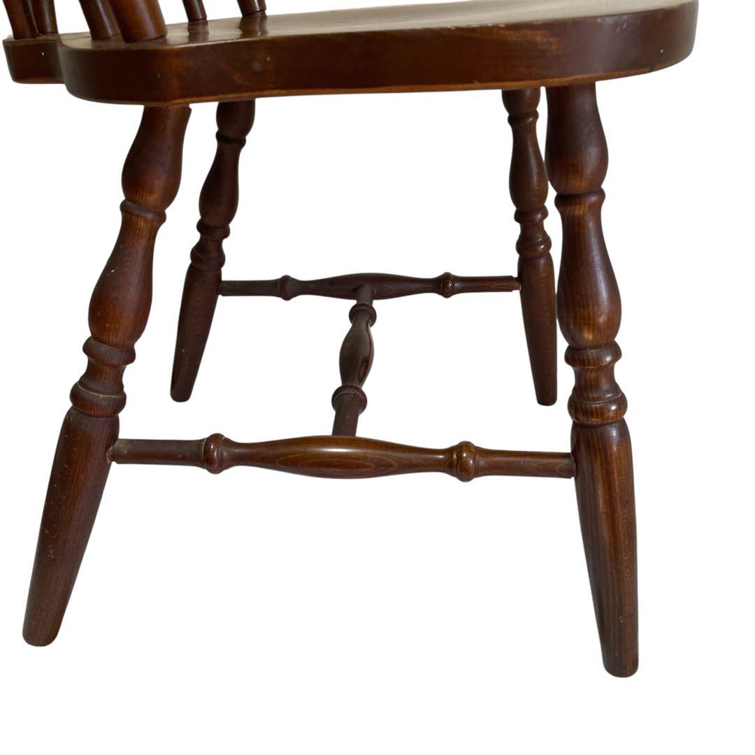 【ダイニングチェア】飛騨産業　柏木工　ウィンザーチェア　コムバック　ヴィンテージ