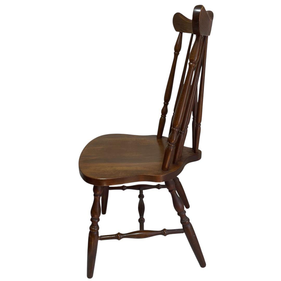 【ダイニングチェア】飛騨産業　柏木工　ウィンザーチェア　コムバック　ヴィンテージ