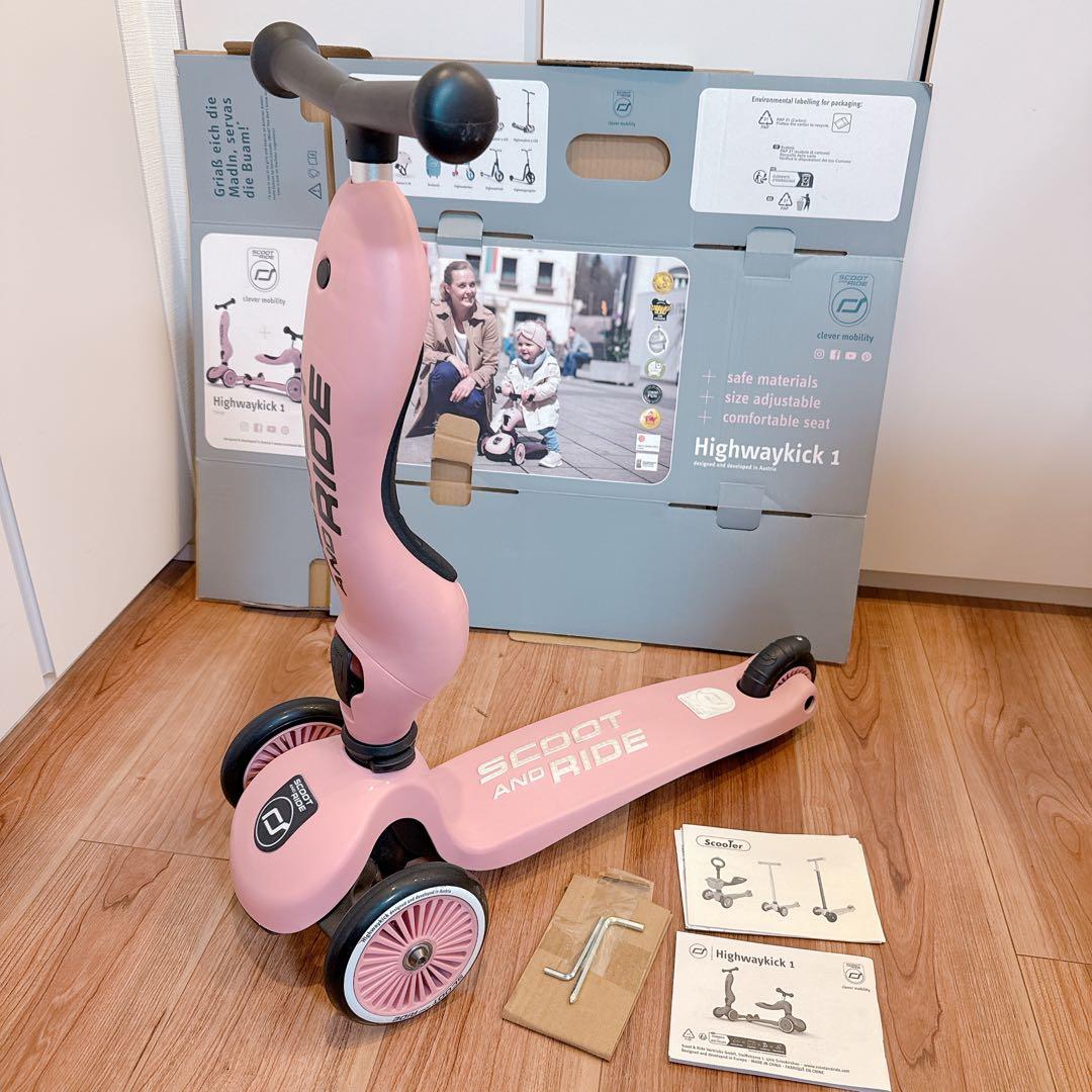 SCOOT AND RIDE スクート&ライド ハイウェイキック1 ローズ