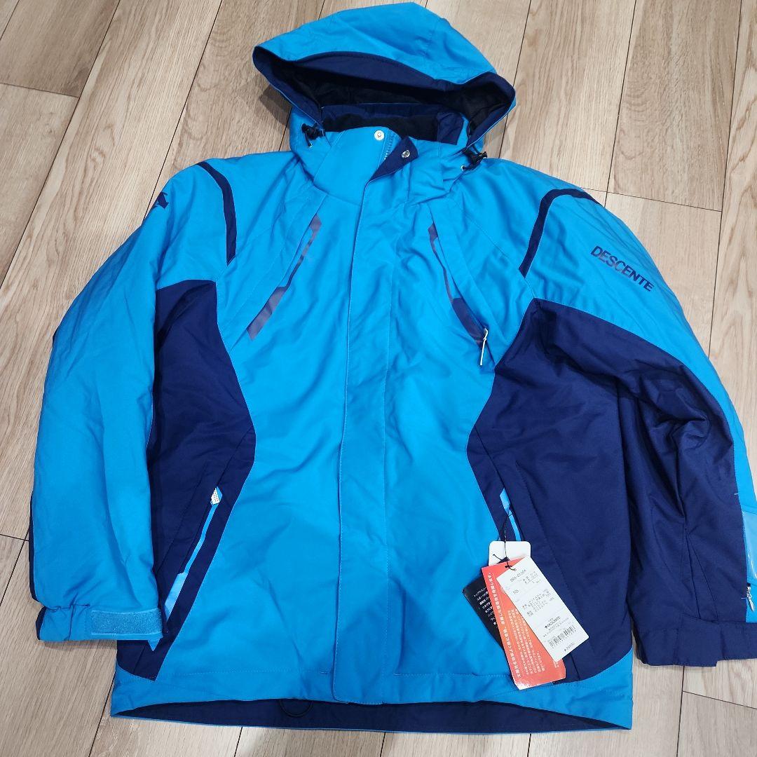 新品未使用 DESCENTE スキーウェア 青/紺 Lサイズ