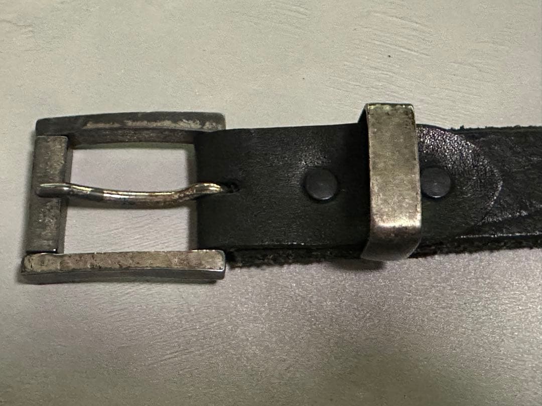 ISAMU KATAYAMA BACKLASH　ダブルショルダー 製品染めベルト