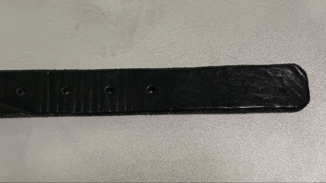 ISAMU KATAYAMA BACKLASH　ダブルショルダー 製品染めベルト