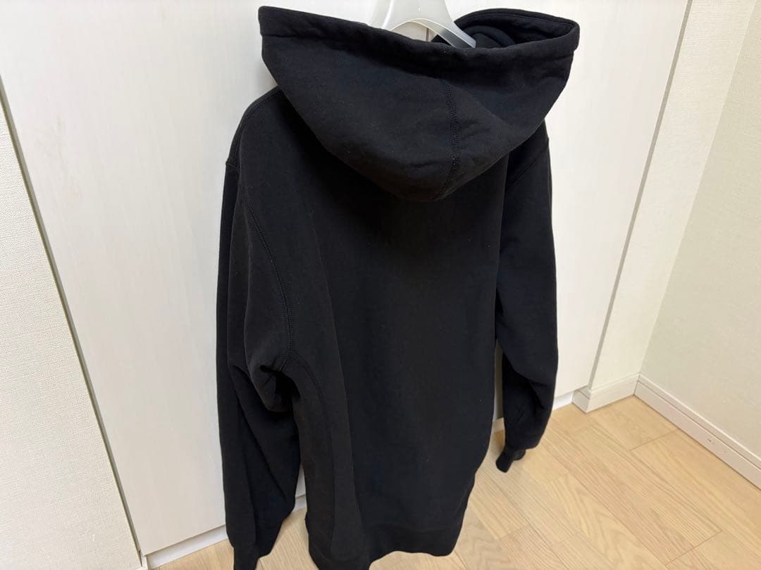 シュプリーム スモール ボックスロゴ フーデッド スウェットシャツ パーカー L