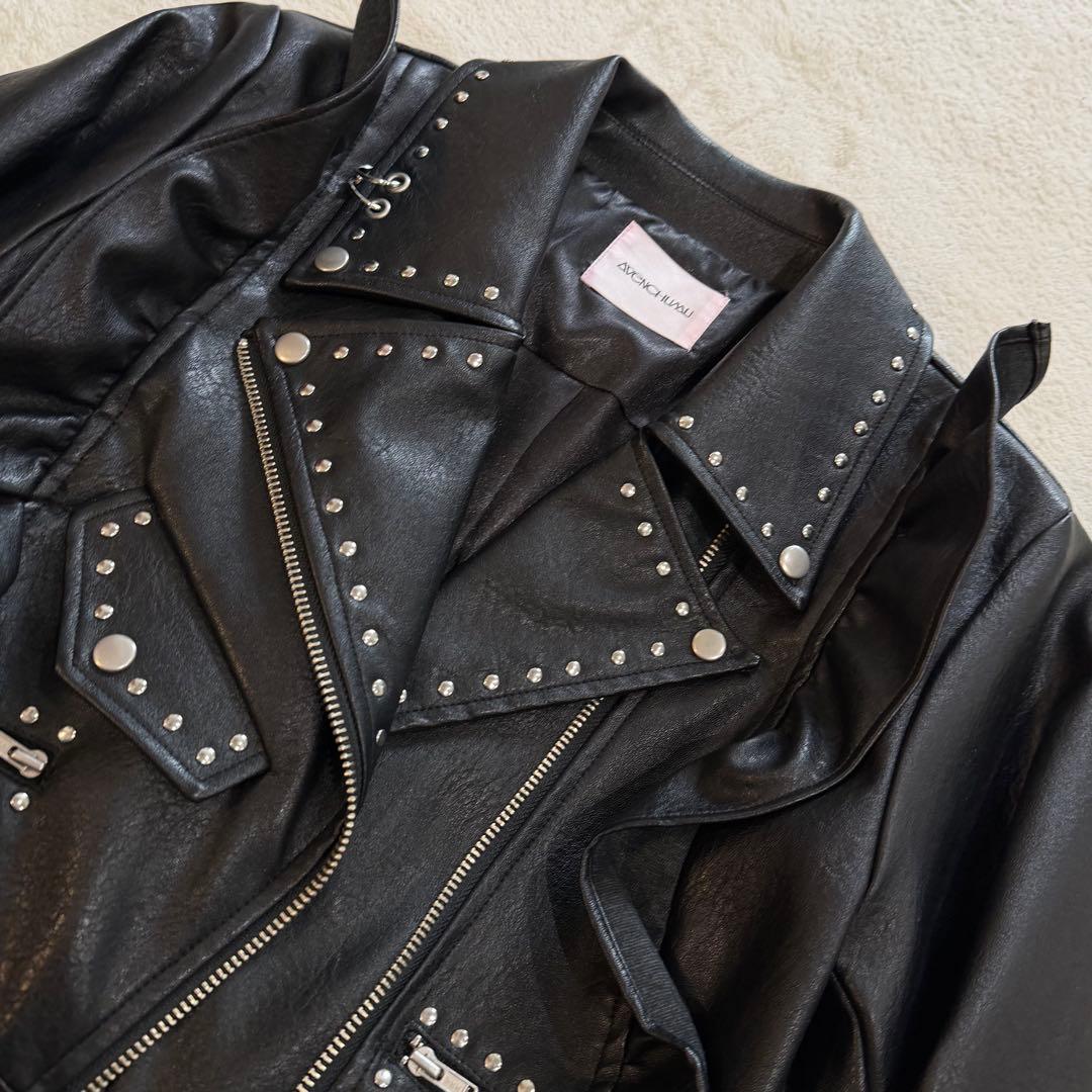 AVENCHUMU Bad princess riders jacket 黒