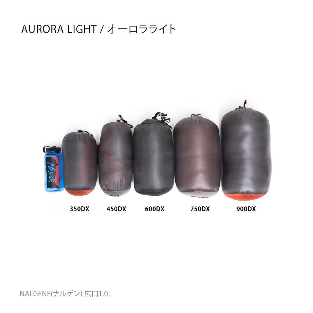 【新品タグ付】NANGA オーロラライト900DX シュラフ 冬用 -19℃対応