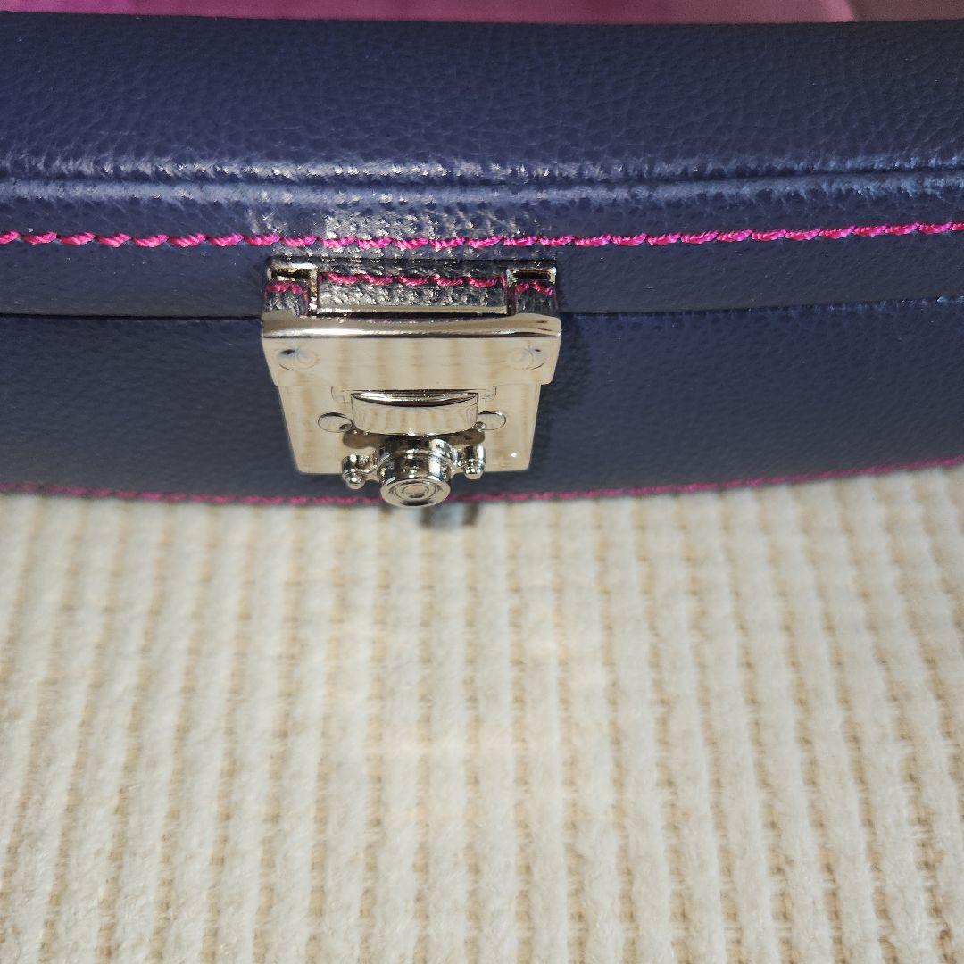 新品未使用　STAR JEWELRY アクセサリーケース ネイビー