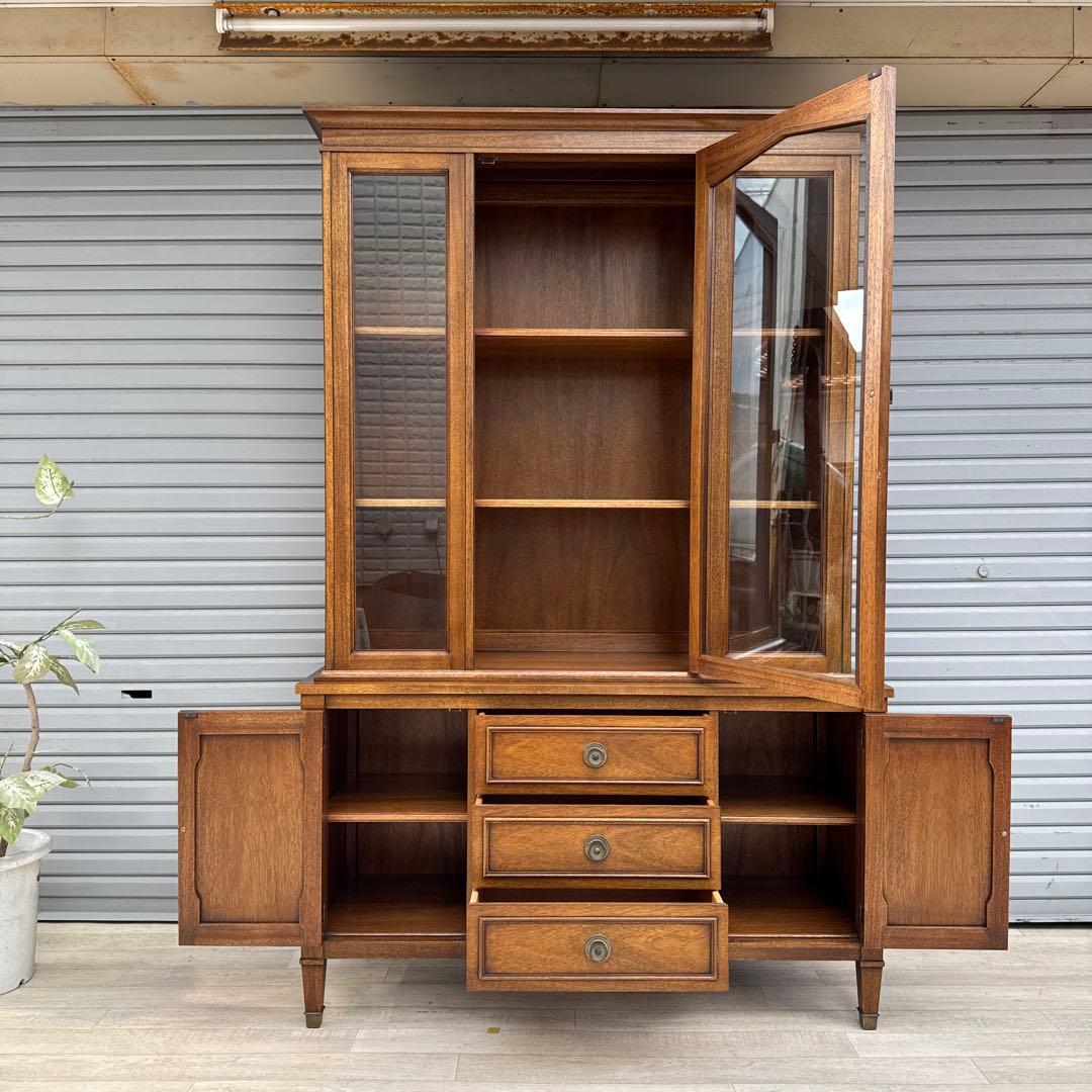 ドレクセルヘリテイジ トライユン　食器棚　カップボード　飾り棚　ドレクセル