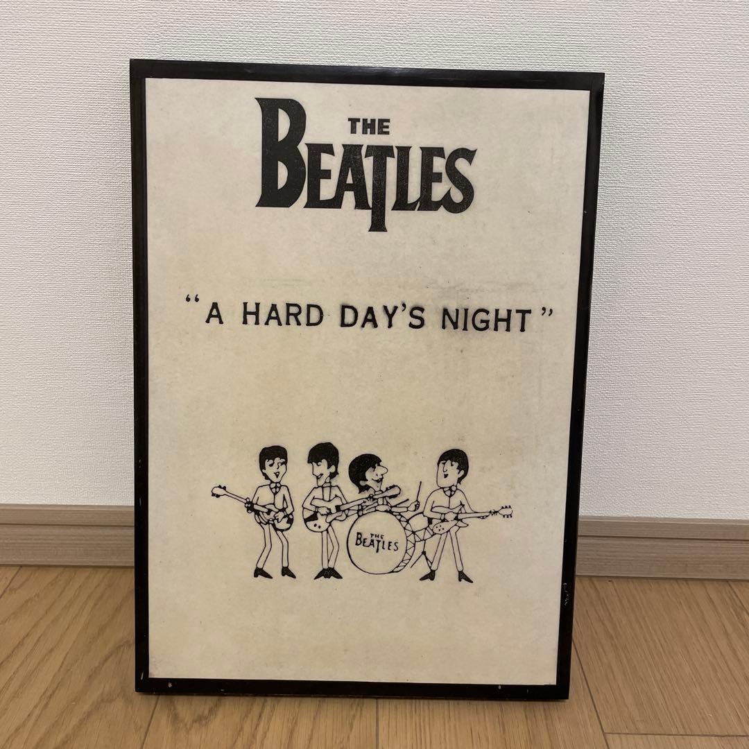 The Beatles A Hard Day's Night ウッドパネル