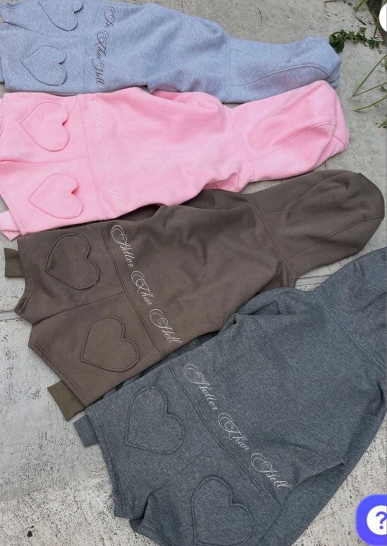 HTHsweat hood romper HTHロンパース美品