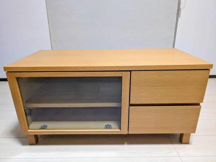 無印良品＊テレビ台・テレビボード＊脚付き廃盤品