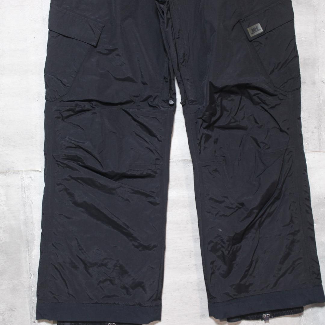 【美品 高撥水 リップストップ】ヘリーテック【M】ヘリーハンセン スノーパンツ