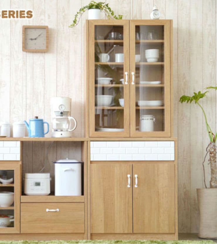 CARO70 Kitchen Cabi♡タイルが可愛い食器棚(直接取引可)