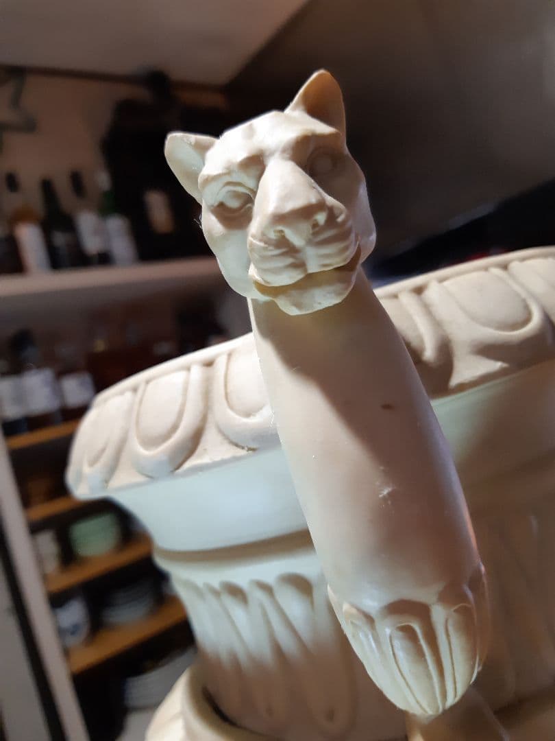 古代ローマ造形装飾壺型置物