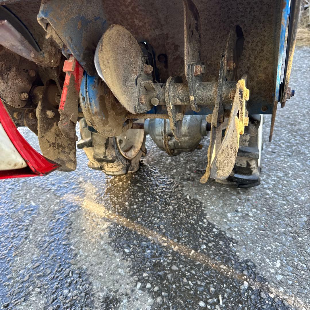 イセキ、IKS IR5 管理機、耕運機 ガソリンエンジン 青、動作確認済み