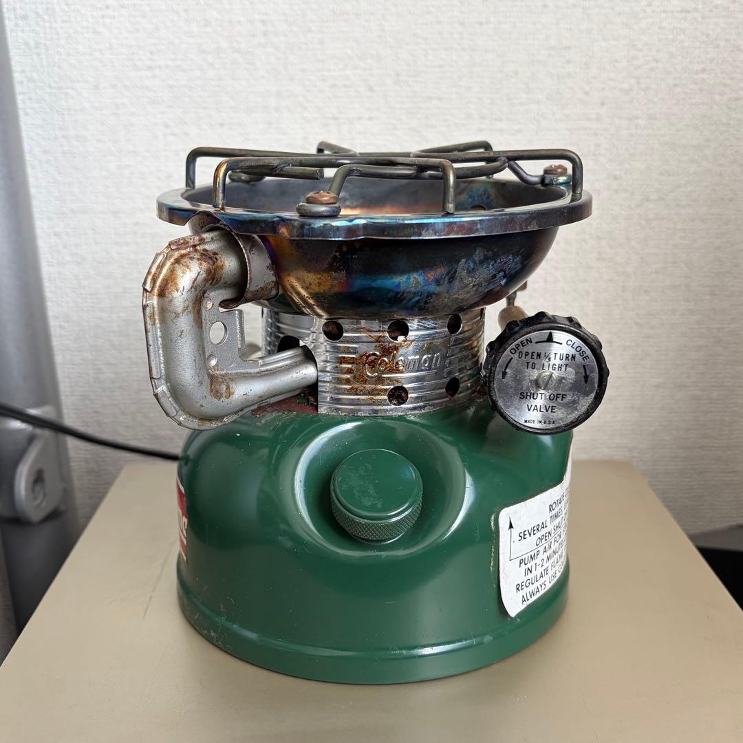 Coleman 502 シングルバーナー 1981年12月