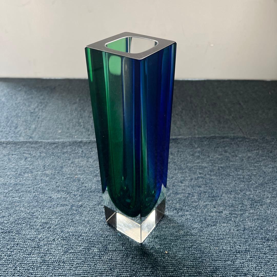 ガラス花瓶　ムラノガラス（たぶん）