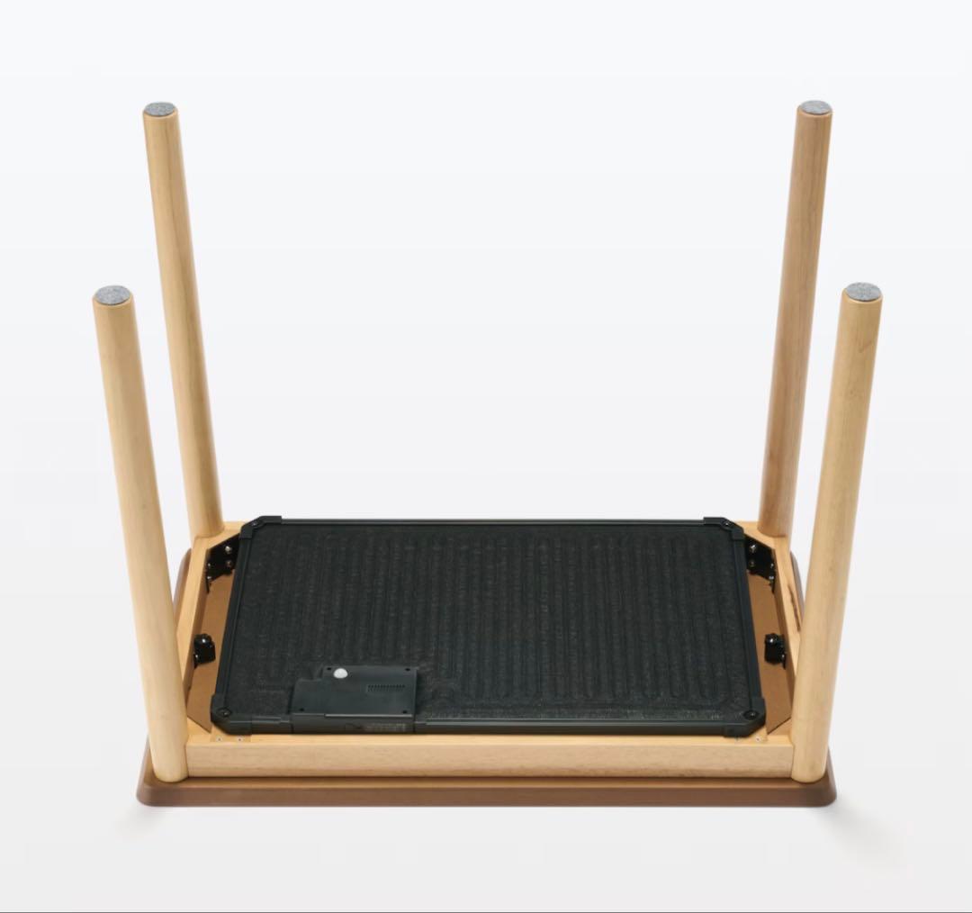 無印良品　デスクこたつ ナチュラル／ＭＪ‐ＤＫ１‐Ｎ