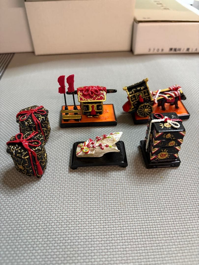 丹青堂　若菜雛　木製七段飾り　雛人形