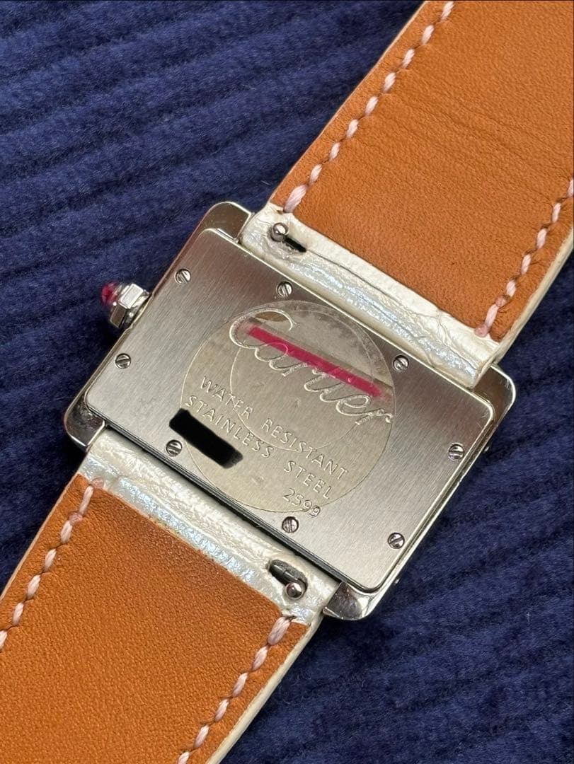 ジャスミンさくら品　　[正規電池交換済]カルティエ ミニ ディヴァン