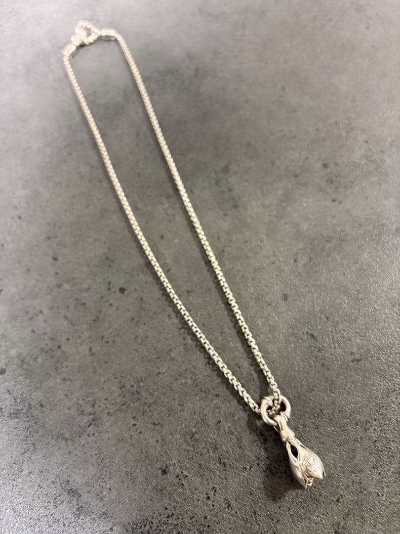 ロンワンズ鈴 Sサイズ チェーン付き シルバーアクセ