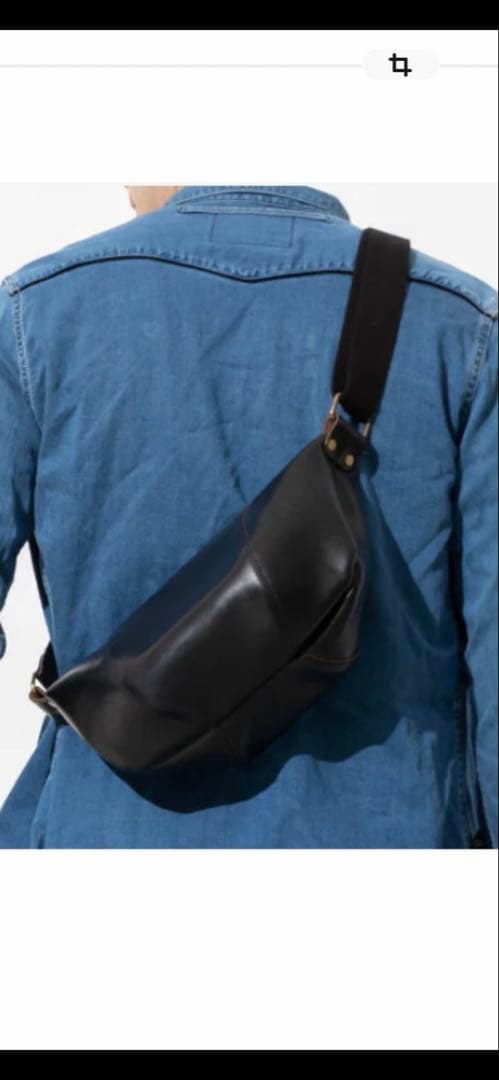 ☆ARTBROWN ボディバッグ クロムエクセル　茶芯ブラック