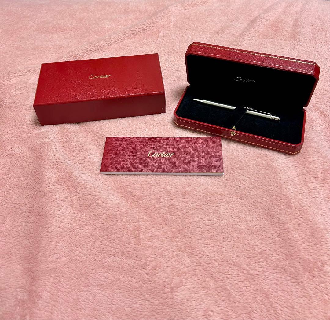 Cartier ボールペン シルバー ケース付き