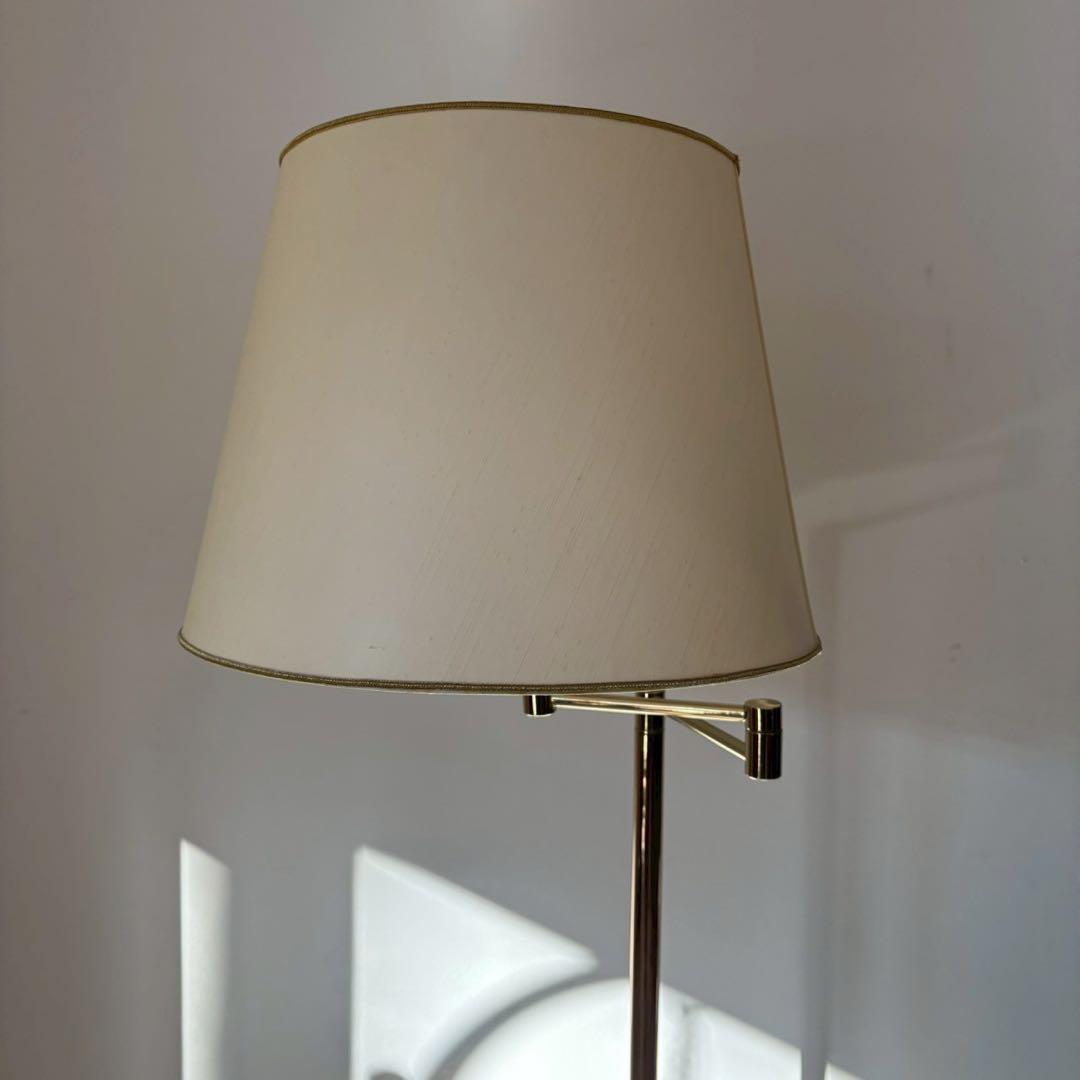 フロアランプ　スタンドライト　北欧　ビンテージ　真鍮