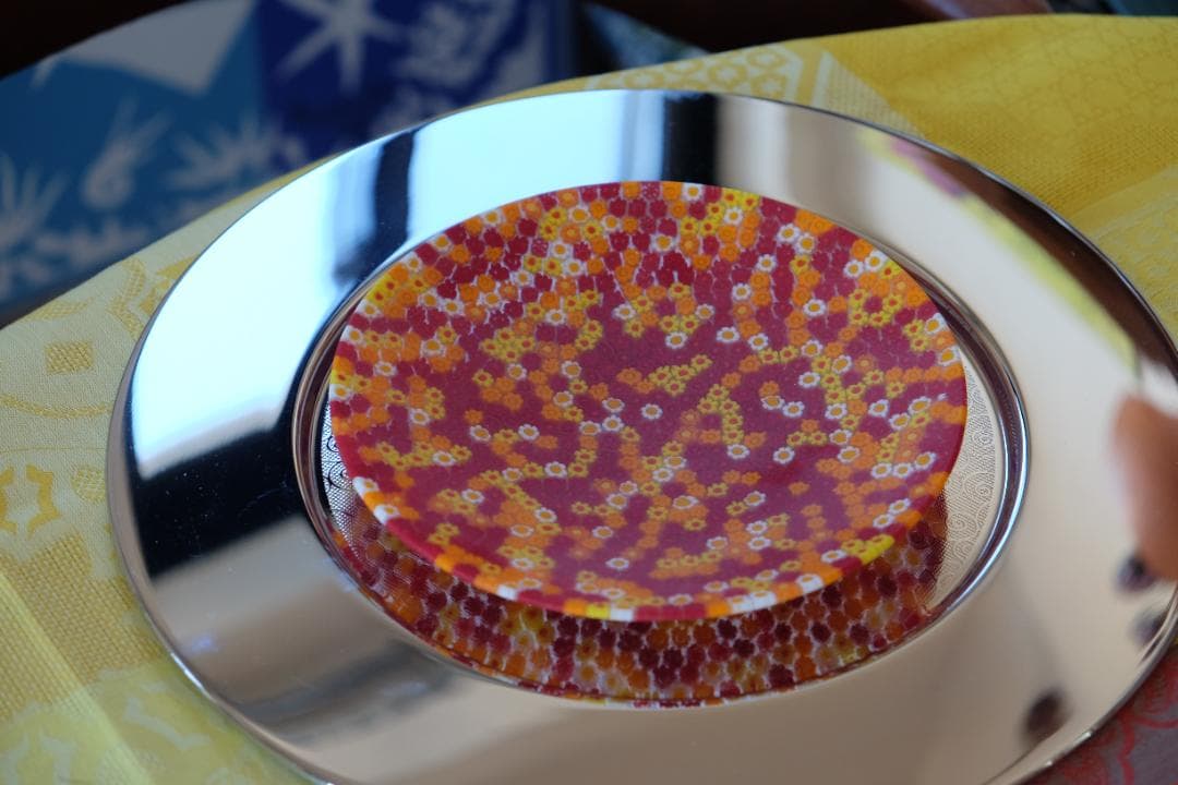 ミルフィオリ エルコーレ モレッティ プレート 皿 黒木国昭/藤田喬平/田子美紀