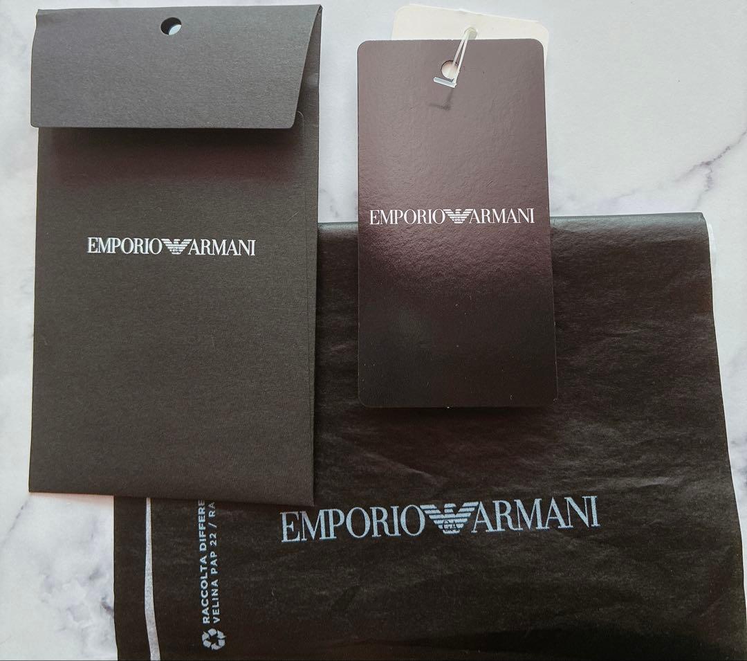 アルマーニ ケース【ダークグリーン】【新品未使用】