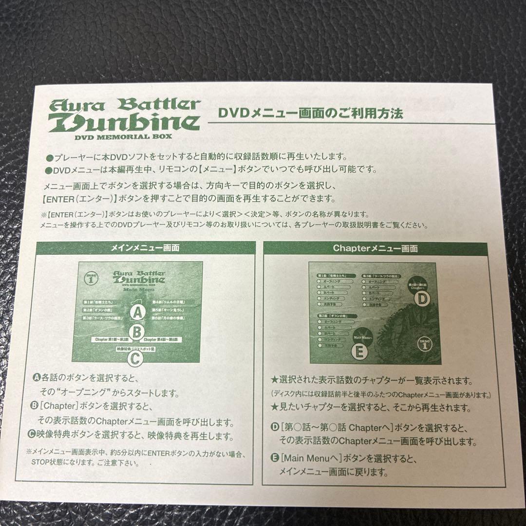 聖戦士ダンバイン DVDメモリアルBOX 全2BOXセット