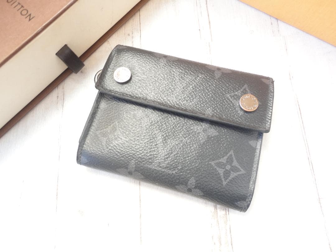 超美品★ヴィトン モノグラム 【ディスカバリーコンパクトウォレット】財布★C33