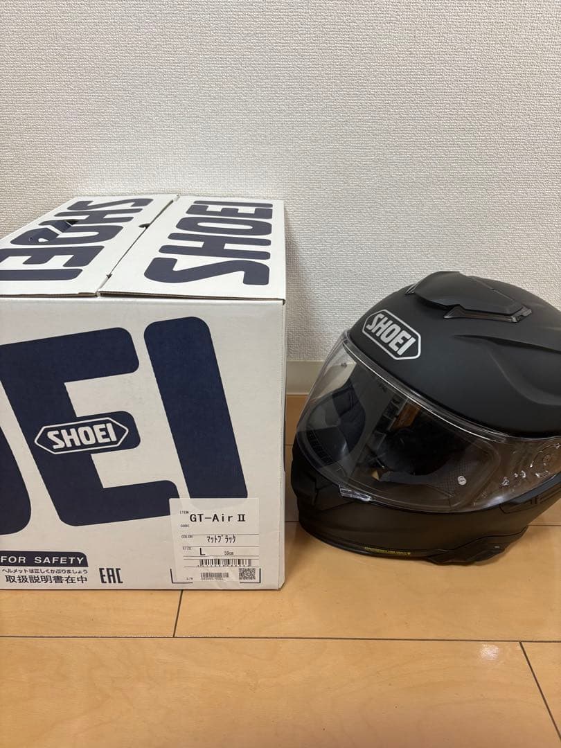 SHOEI GT-Air II マットブラック SRL2インカム付き