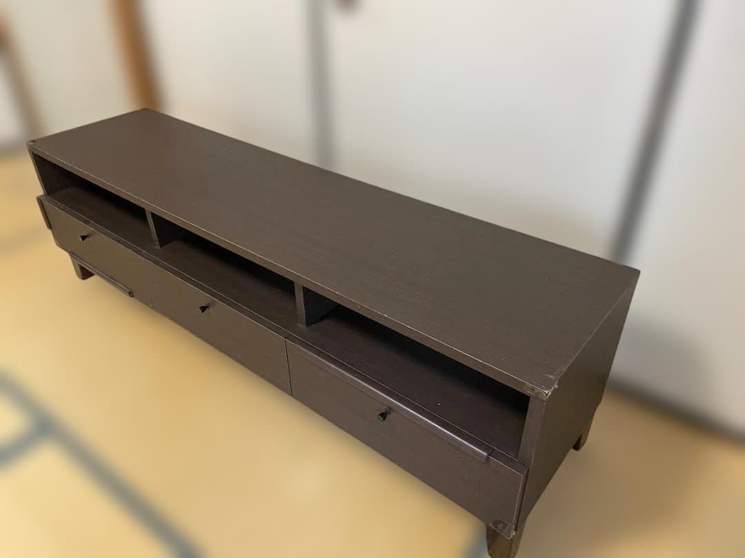 Francfranc フランフラン テレビボード 幅150cm ダークブラウン