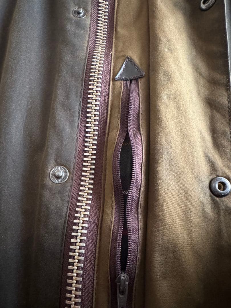 ビ*ン様 美品 BARBOUR バーレー 00s ブラウン