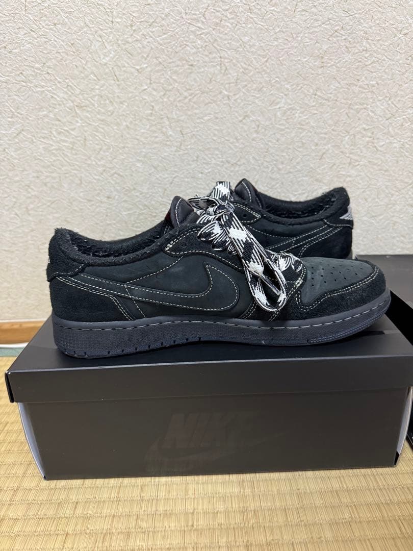 エアジョーダン1 トラヴィススコット　ブラックファントム