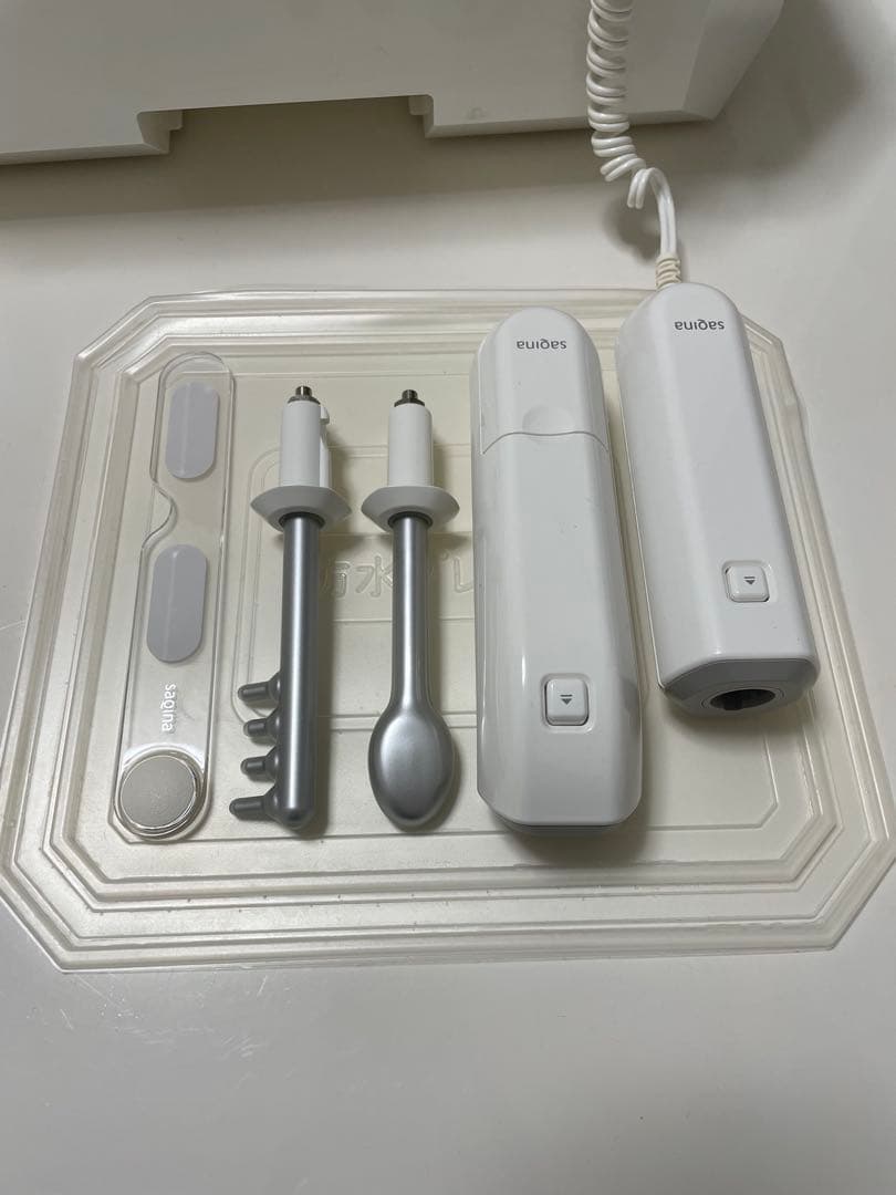 GOLD サキナ ルルシェ 美顔器 スチーマー LEDライト付き