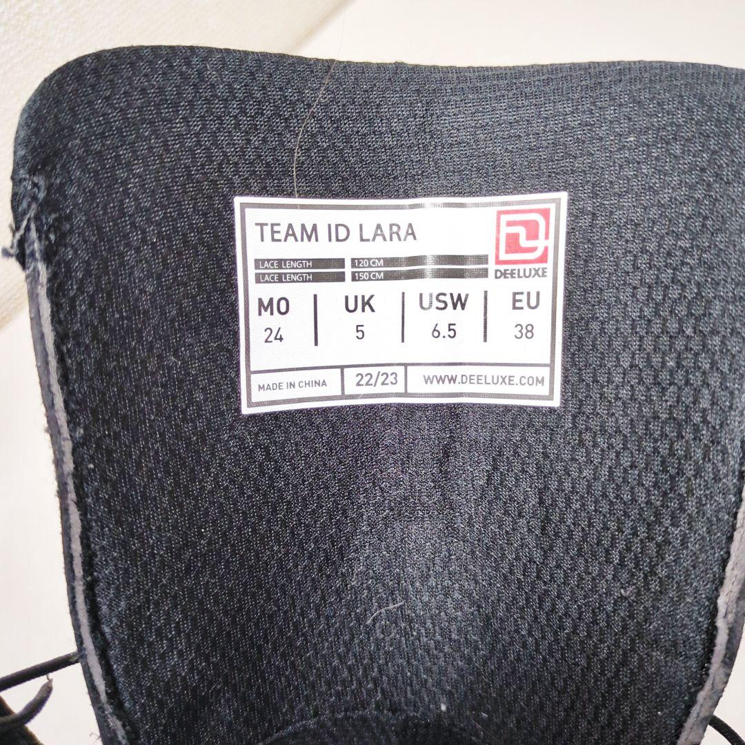 DEELUXE スノーボードブーツ TEAM ID LARA ブラック 24.0