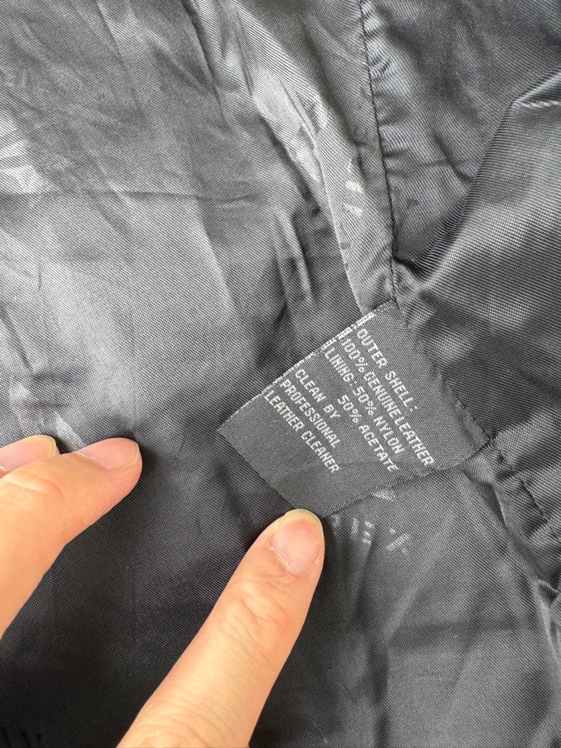 最終値下げ!激レア！特別な質感 AVIREX レザージャケットシングルライダース