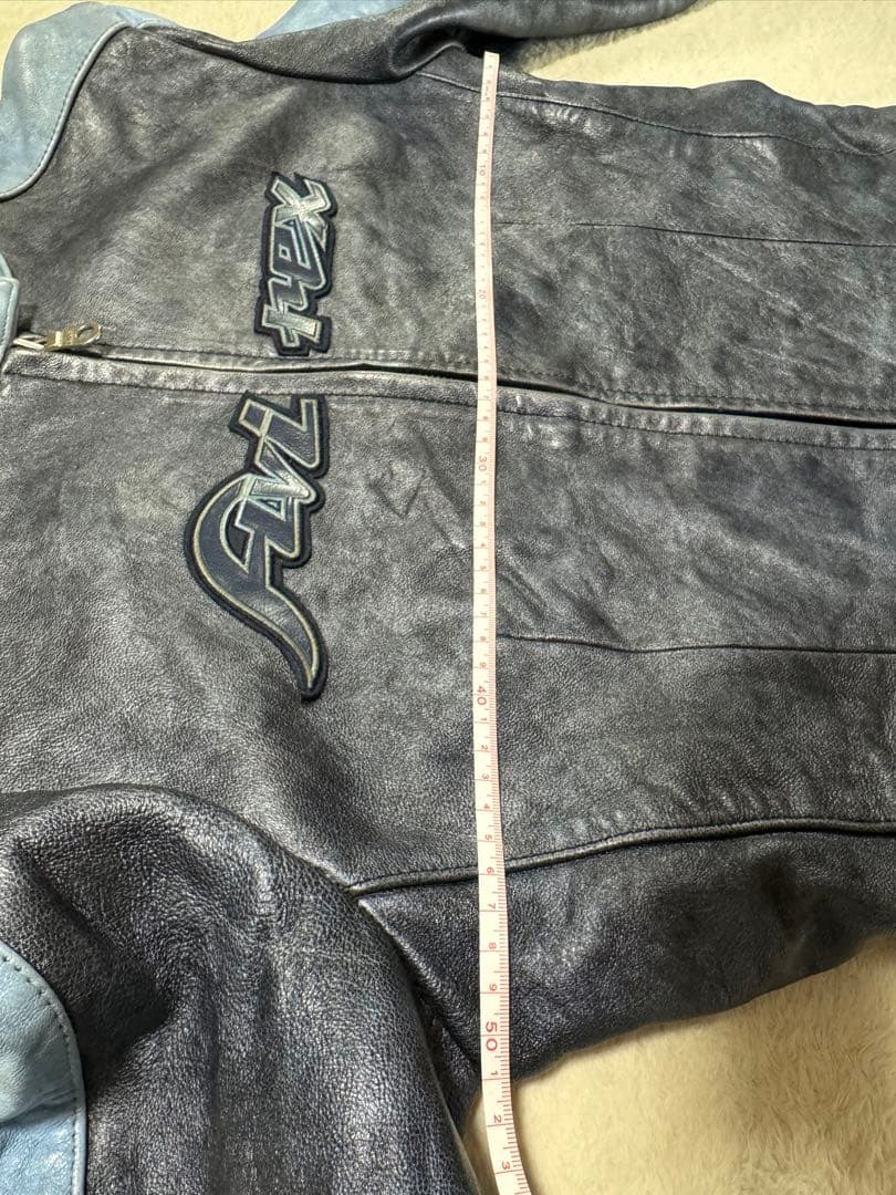 最終値下げ!激レア！特別な質感 AVIREX レザージャケットシングルライダース