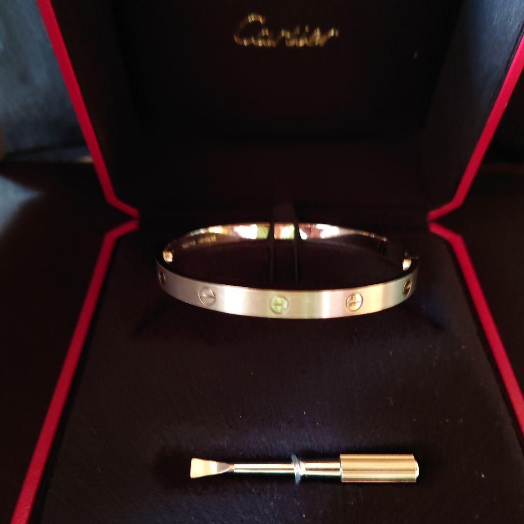 ◆ビンタ◆ Cartier【2025年8月購入】ラブブレス #19