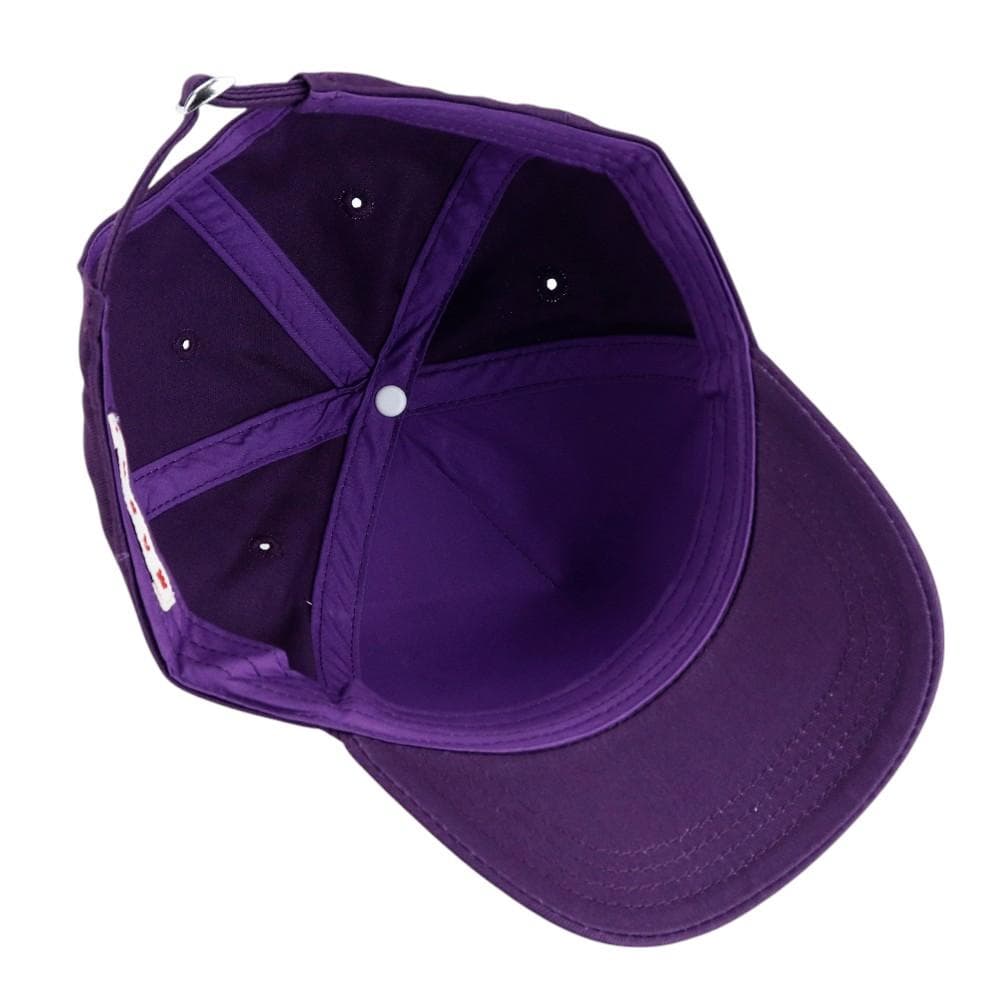 マルニ ベースボールキャップ パープル マルニキッズ 大人も着用可能 コットン