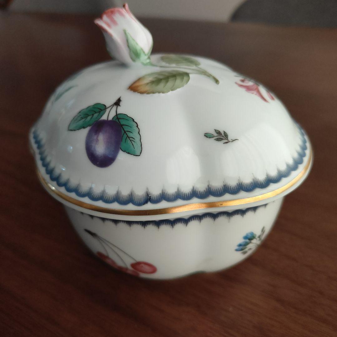 美品 リチャードジノリ　イタリアンフルーツ　ボンボニエール